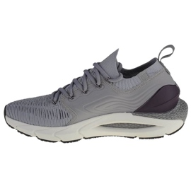 Buty do biegania Under Armour Hovr Phantom 2 IntelliKnit M 3024154-100 szare 1
