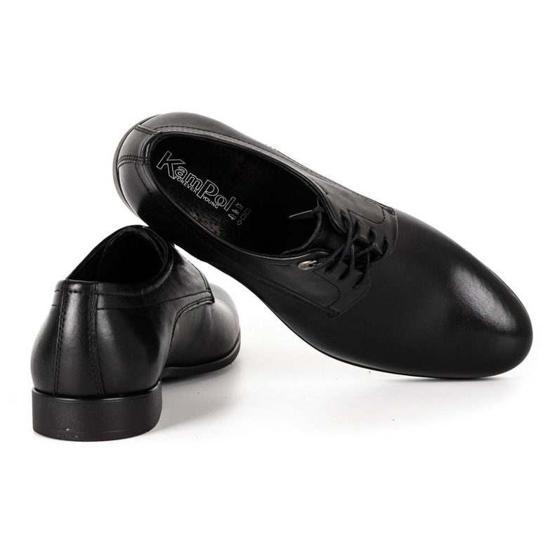 Kampol Buty męskie wizytowe 334/27 czarne 4