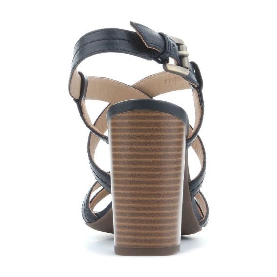 Czarne Klasyczne Sandały Geox D Audalies H.S.A D824WA 000TU C4002 2