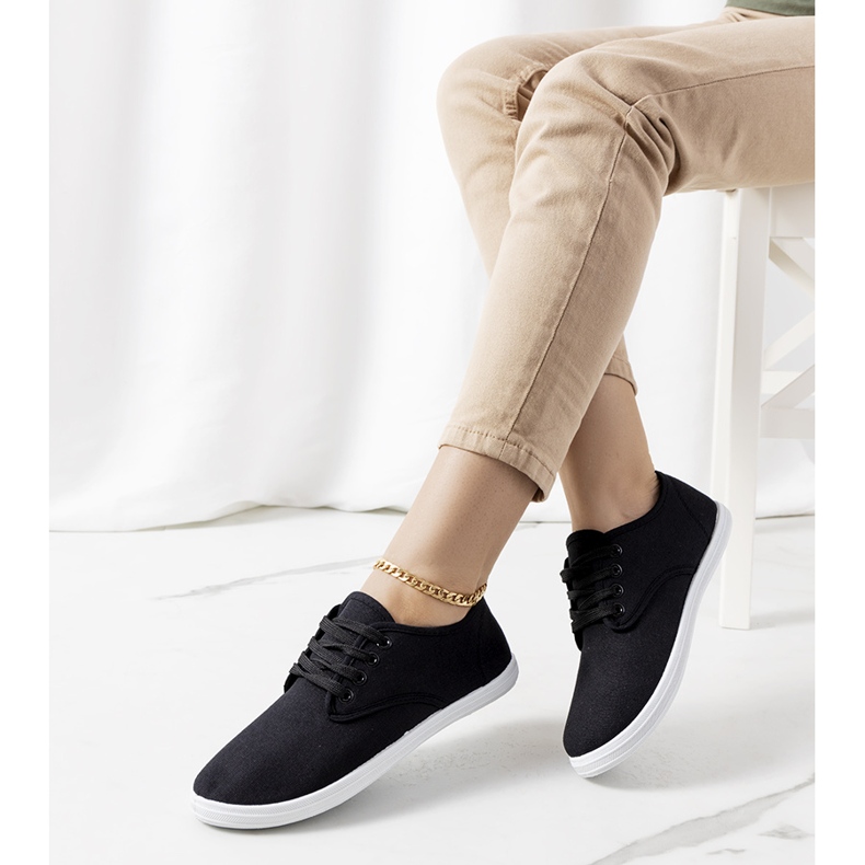 BM Czarne tenisówki Wallen 1