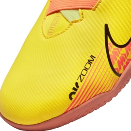 Buty piłkarskie Nike Zoom Mercurial Superfly 9 Academy Ic Jr DJ5615 780 żółte żółcie 5