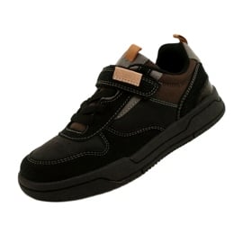 American Club obuwie sportowe chłopięce ES95/22 Black czarne 4
