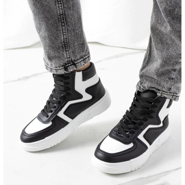 Czarne sneakersy za kostkę Roseda 2