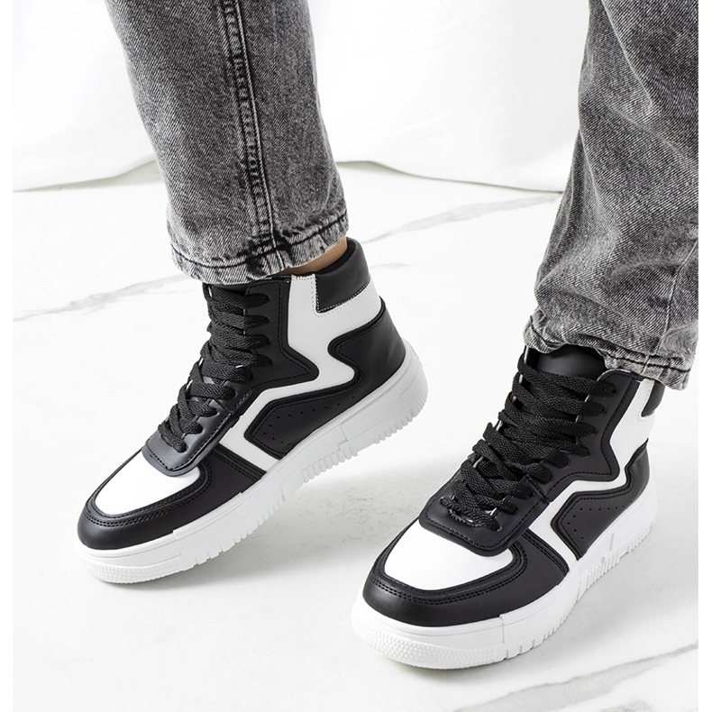 Czarne sneakersy za kostkę Roseda 2