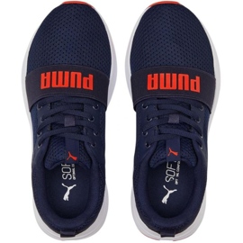 Buty Puma Wired Run Jr 374214 21 niebieskie 3