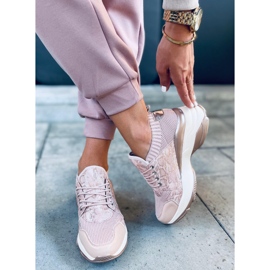 Buty sportowe Judit Champagne różowe 1