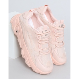 Buty sportowe damskie Frances Pink różowe 1