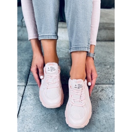 Buty sportowe damskie Frances Pink różowe 5