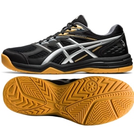 Buty siatkarskie Asics Upcourt 4 1071A053-001 czarne czarne 1