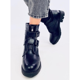 Botki militarne Umroo Black czarne 1