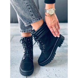 Workery damskie Gaba Black czarne 1