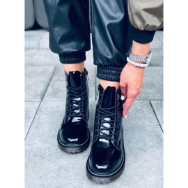 Botki damskie Dona Black czarne 1