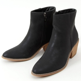 Botki kowbojki Kirates Black czarne 1