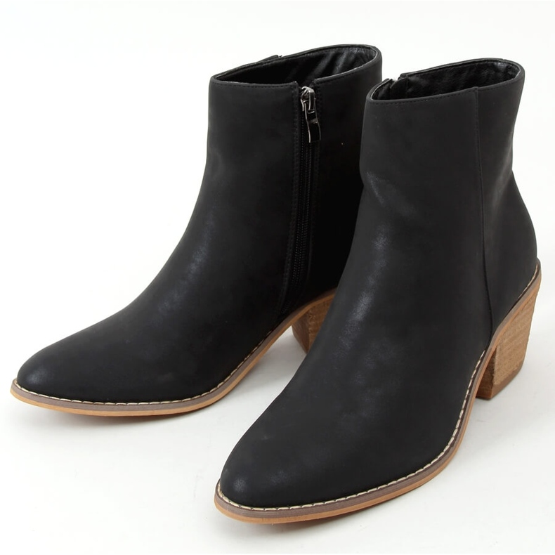 Botki kowbojki Kirates Black czarne 1