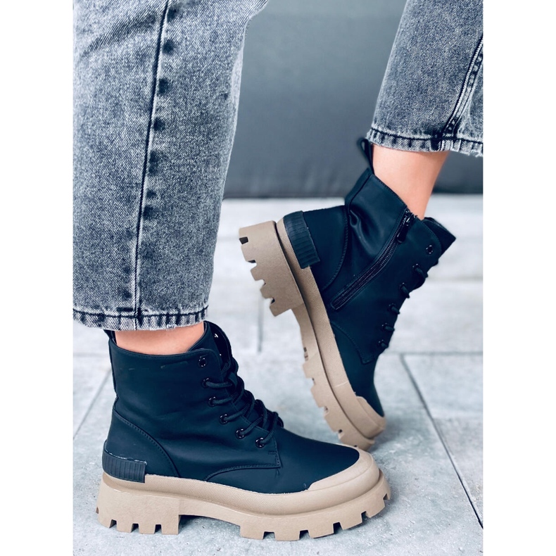 Botki trekkingowe Toma Black czarne 1