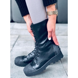 Workery damskie Blaze Black czarne 2