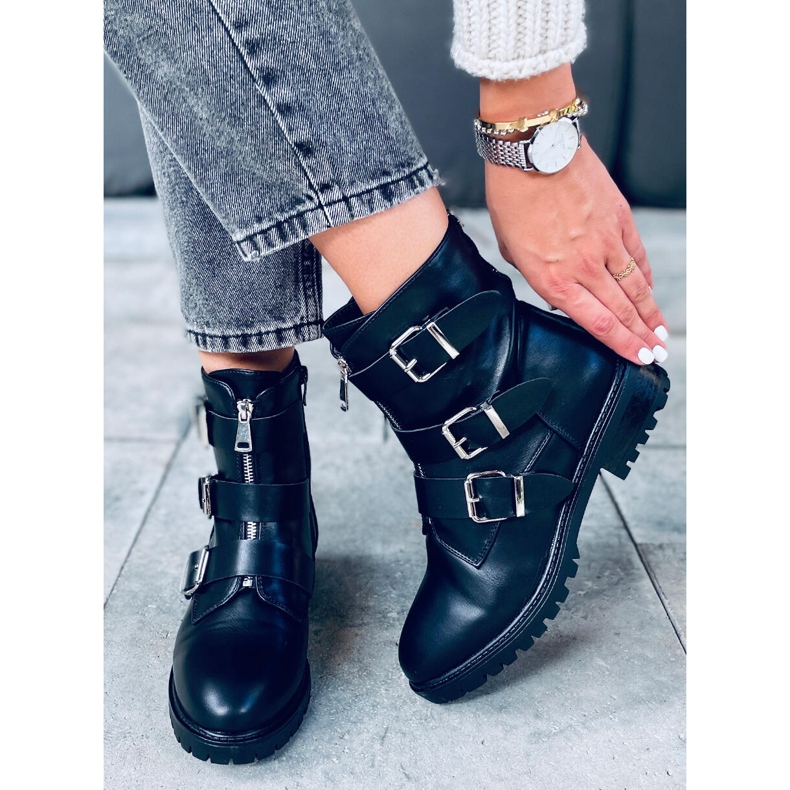 Botki militarne workery Oklahoma Black czarne 2