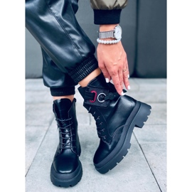 Botki militarne Berit Black czarne 1
