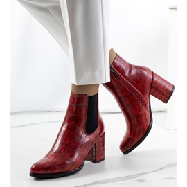 Czerwone botki Easthaven 1