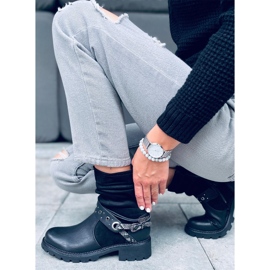 Botki na protektorze Lorde Black czarne 1