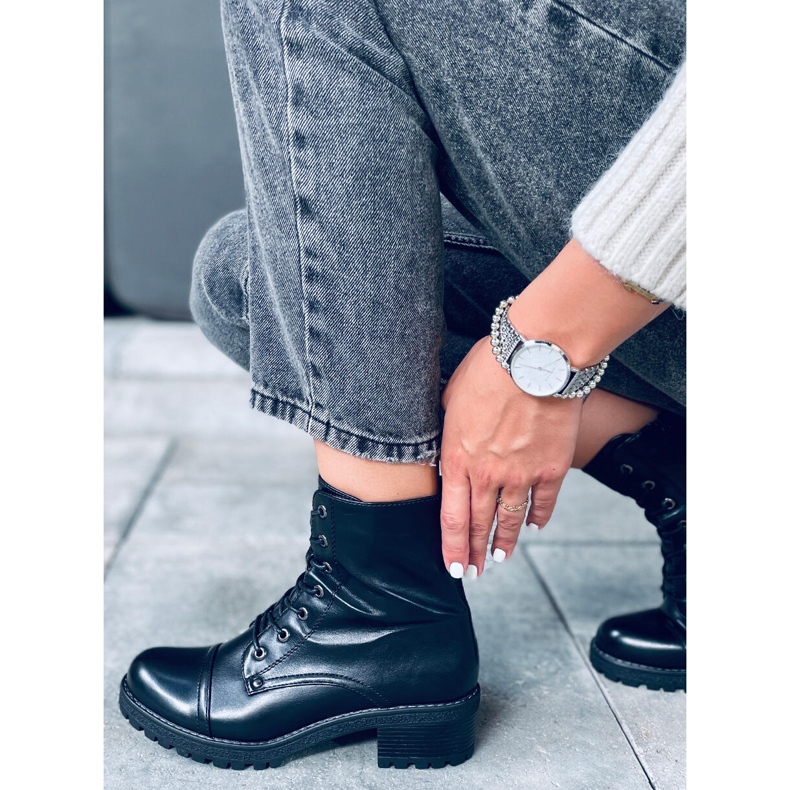 Botki glany Ullop Black czarne 1