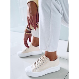 Trampki damskie Ebbe Beige beżowy 1