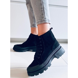 PA1 Trampki trekkingowe Baghra Black czarne 2