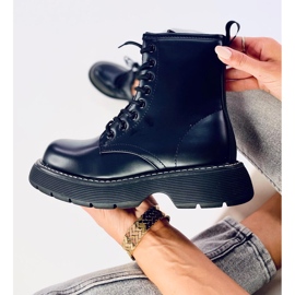 Botki glany Potter Black czarne 1