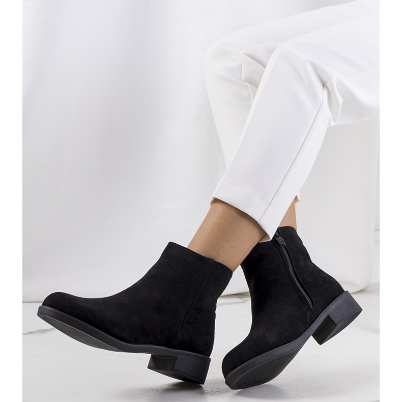 Czarne botki Tereza 1