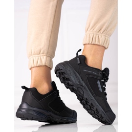 Buty trekkingowe damskie DK Waterproof czarne 1