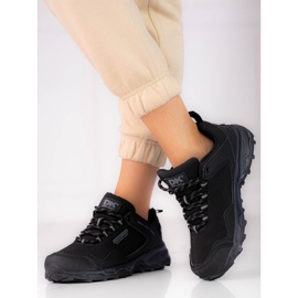 Buty trekkingowe damskie DK Waterproof czarne 2