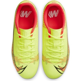 Buty piłkarskie Nike Mercurial 14 Vapor Academy FG/MG Jr CV0811-760 żółcie 3