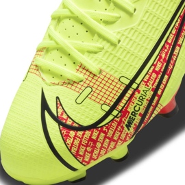 Buty piłkarskie Nike Mercurial 14 Vapor Academy FG/MG Jr CV0811-760 żółcie 6