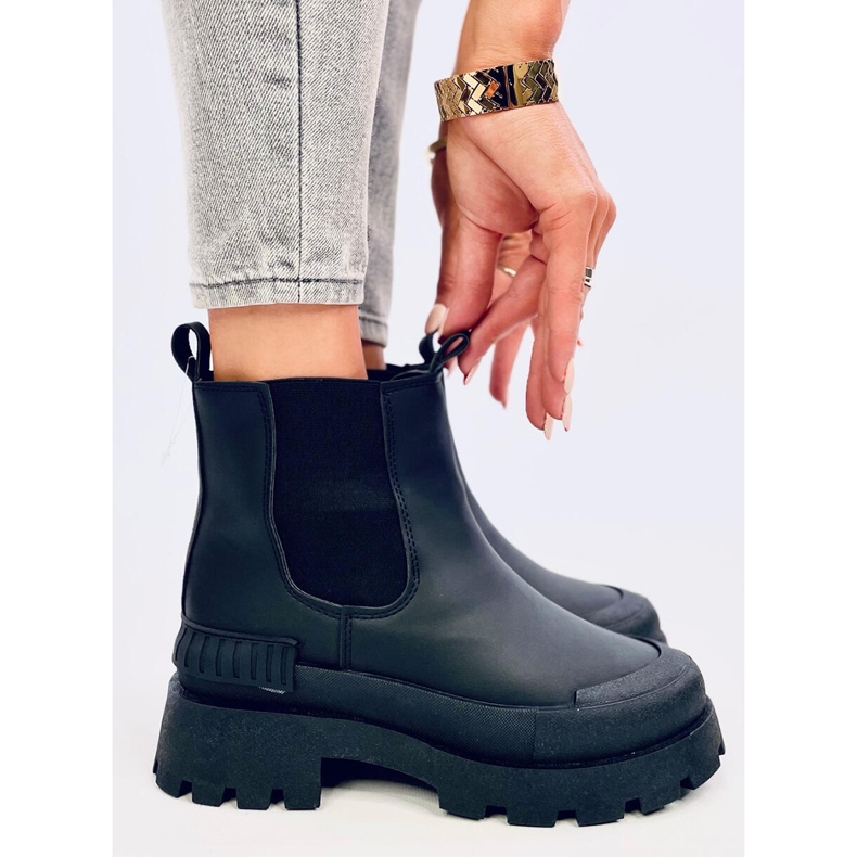 Botki sztyblety Astoria Black czarne 2