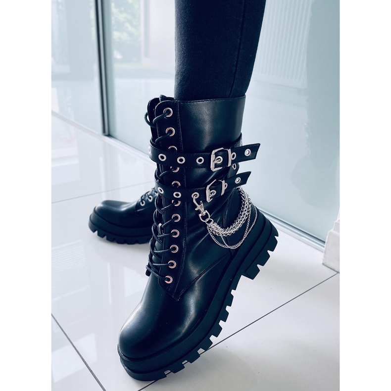 Botki militarne Roky Black czarne 1