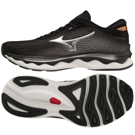 Buty do biegania Mizuno Wave Sky 5 J1GC210268 czarne 1