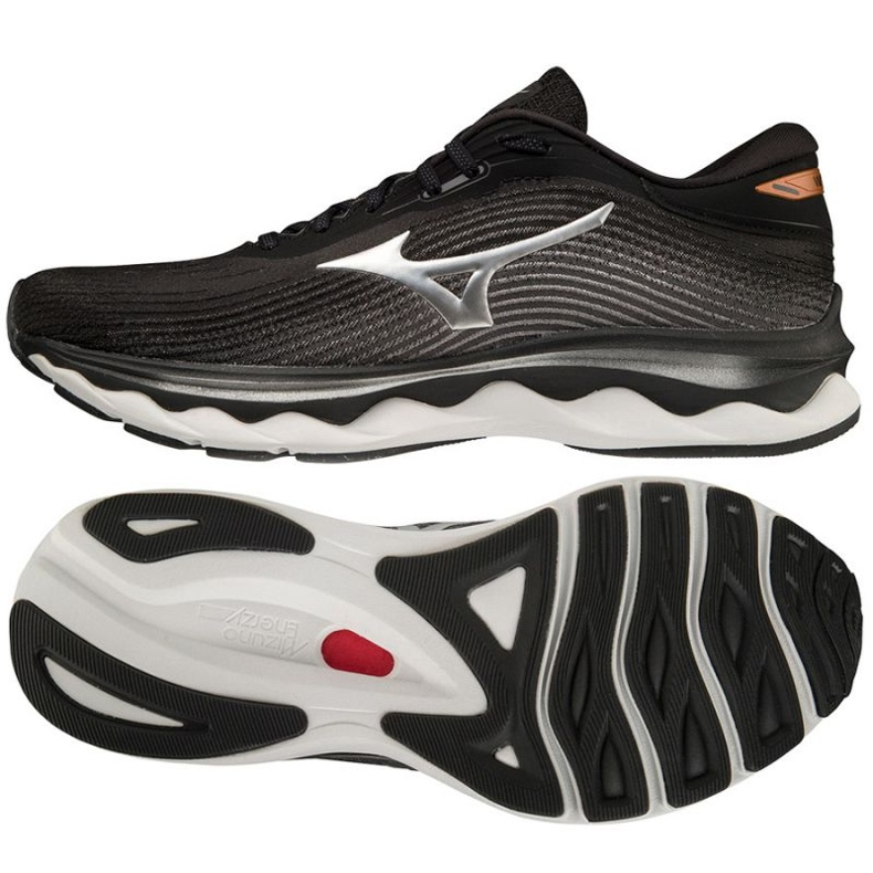 Buty do biegania Mizuno Wave Sky 5 J1GC210268 czarne 1