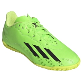 Buty piłkarskie adidas X Speedportal.4 In Jr GW8505 zielone zielone 3