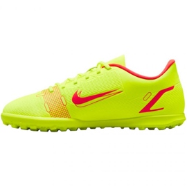 Buty piłkarskie Nike Mercurial Vapor 14 Club Tf Jr CV0945 760 żółte żółcie 2