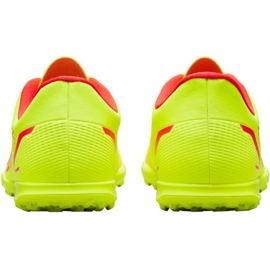 Buty piłkarskie Nike Mercurial Vapor 14 Club Tf Jr CV0945 760 żółte żółcie 3
