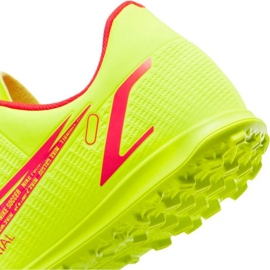 Buty piłkarskie Nike Mercurial Vapor 14 Club Tf Jr CV0945 760 żółte żółcie 5
