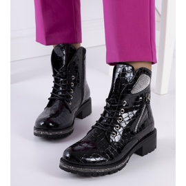 Czarne botki Airedale 1