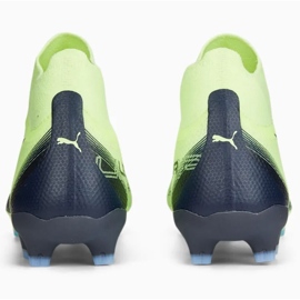 Buty piłkarskie Puma Ultra Match FG/AG M 107032 01 żółte zielone 1