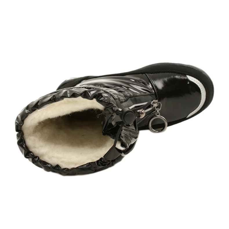 Śniegowce Dla Dzieci Miss Evento 21DZ23-4324 Black czarne 10