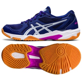 Buty do siatkówki Asics Gel-Rocket 10 W 1072A056 405 granatowe błękity i granat 1