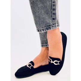 Mokasyny damskie Catalina Black czarne 2