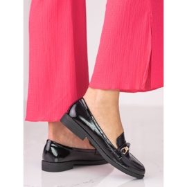 Mokasyny damskie czarne Shelovet 2