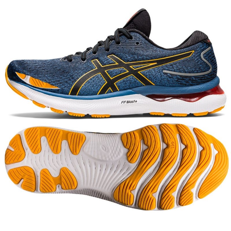 Buty do biegania Asics Gel-Nimbus 24 M 1011B359 403 ['granatowy', 'niebieski'] niebieskie 1