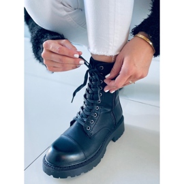 Botki militarne Lauper Black czarne 3