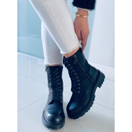 Botki militarne Lauper Black czarne 4